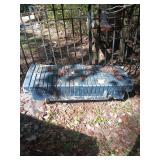 Blue Truck Tool Box (Fits 53" wide truck bed) top is 60x17x26. .Contents not included.