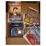 Box of movies. Mostly VHS some DVDs..see photos