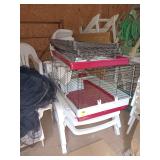 Rabbit pet cage 24X20X39.