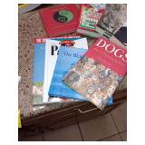 Group of cook books. Many diet and healthy eating.