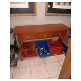 3 drawer sofa table...table only 49x29.5x16.5