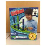 Box of CitiBlocs wooden building blocks….there are actually a little over 100 in the box of all navy blue