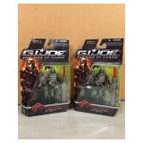 (2) G.I. JOE The Rise of the Cobra “NEO-VIPER action figures