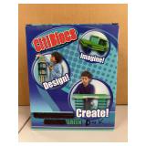 Box of CitiBlocs wooden building blocks….there are actually a little over 100 in the box of all dark green
