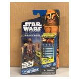 Star Wars The Clone Wars “Flamethrower Clone Trooper” action figure