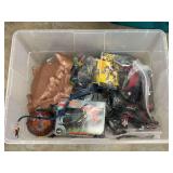 Tote of LEGOS…..unknown if all are complete