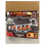 Exploding Kittens Collector Construction “Exploding House Scene Set”…..box is sealed