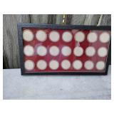Coin displays box of 11