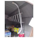Ladder Stabilizer attached to half a ladder approx 9