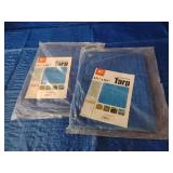 Two (2) New HFT Tarps Light Duty 5