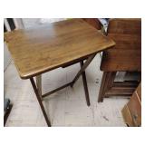 TV Trays set of 4 solid wood