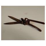Vintage Hand Garden Trimmers Keiser Mfg. Co. M -240, Sharp and Work Great on whispy stuff.