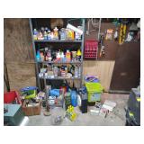 Automotive mainly, all contents on back wall of garage, plus 4 boxes clean rags. It really is everything from A to Z, Lubricants, oils, specialty tools