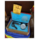 2 cycle Timing Gauge Set, in original case and box. Other items not included.