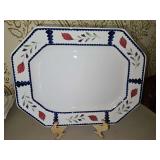 Vintage Adams English Ironstone 14" Platter in the "Lancaster" Pattern in excellent vintage condition...