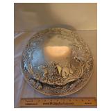 RARE FIND Gorgeous Vintage 1980/1982 Arthur Court 3-piece Covered Casserole Serving Set w/Rabbits and Flowers in excellent vintage condition SEE DESCRIPTION FOR DETAILS...