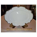 Gorgeous LIKE NEW Vintage Hutschenreuther China of Germany 12.75x9" Platter in the Revere(White) Pattern in excellent vintage condition...
