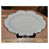 Gorgeous LIKE NEW Vintage Hutschenreuther China of Germany 10x6.25" Relish Dish in the Revere(White) Pattern in excellent vintage condition...