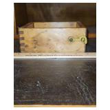 Vintage Primitive Wood Butter Press/Butter Box Mold...