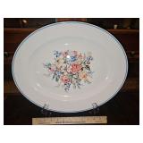 Beautiful Vintage Ralph Lauren by WEDGEWOOD Large 17.5 x 14" Platter in the "Dylan