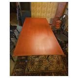 Vintage Farm Table 78.25x36.25x28.25" Custom Made by David T. Smith & Co. Morrow, OH in excellent vintage condition...