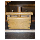 Vintage Primitive Wood Butter Press/Butter Box Mold...
