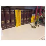 National Geographic Books and Magazines with Decor