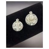 Pair of Mother of Pearl Pendants