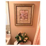 14 pc. Pink Bathroom Art and Decor