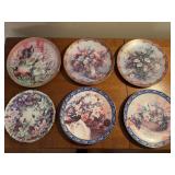6 Limited Edition Plates