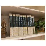 11 World Book Yearbooks and Decor