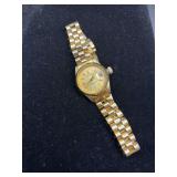 Rolex FAKE Vintage Oyster Perpetual Gold Watch