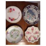 4 Beautiful Fine China and Dishes with Gold Detailing