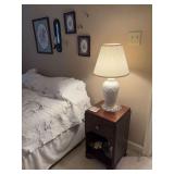 Vintage Art Deco Mahogany Nightstand