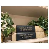 BIG World Dictionary and Brass Decor