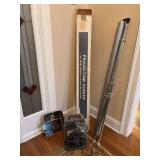 Vintage Auto Threaded Projector and Projection Screen