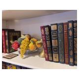 Classic Books Fruit Bowl and Decor