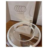 8 Silverplated Pearl Rim Chargers From Royal Gallery Silver