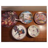 13 Pc. Collectors Plate and Dishes