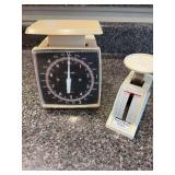 Two Mechanical Food Scales