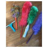 Four Dusters and Squeegee