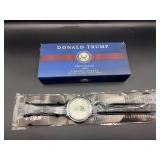 GP Donald Trump USA Pocket Knife and Make America Great Again Watch