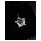 Janice Girardi Sterling Silver and Mother of Pearl Pendant