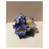 Fabar Capodimonte Porcelain Iris