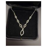 Rhinestone Statement Necklace