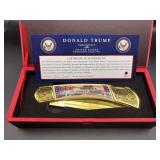 GP Donald Trump President of the USA Pocket Knife Collection Knife