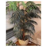 Artificial Potted Palm Tree Plant