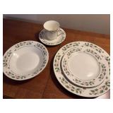BIG Set of 2002 Toby Pieri Royal Limited Holly Holiday China