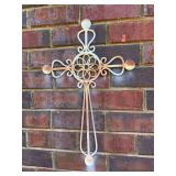 Metal Cross Garden Decor