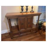 Great Rolling Thomasville Buffet Table Extending to 82”